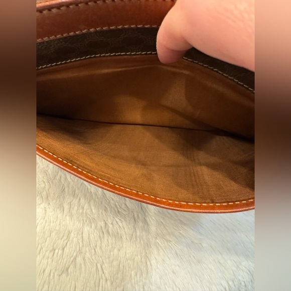 EUC Vintage Celine Macadam Monogram Clutch With Hidden Strap - Picture 16 of 16